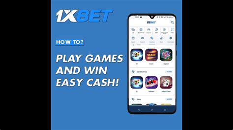 How to WIN Cash while playing Games in 1XBET .